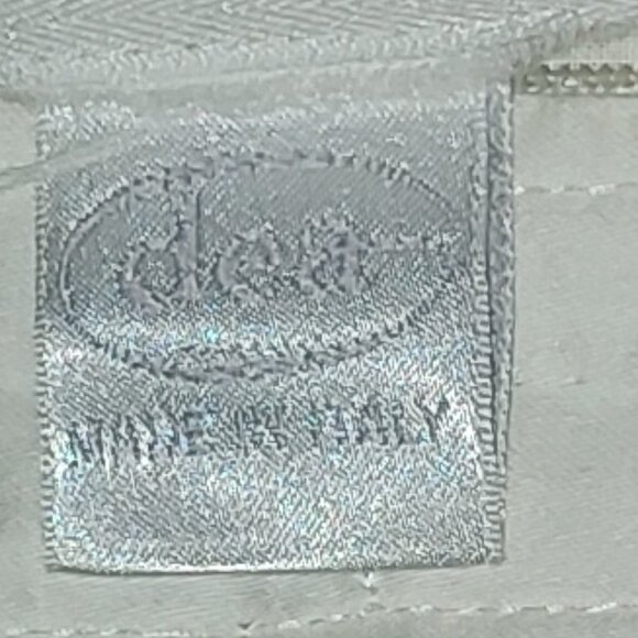 DEA 100% EGYPTIAN QUILTED COTTON BOUDOIR SHAMS IVORY COLOR #15 13x20 ITALY - Picture 5 of 7